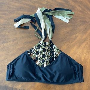 Cali for Nia halter swim top